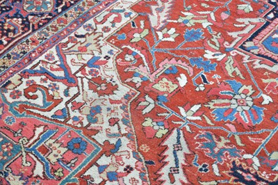 Lot 442 - Large Heriz Rug