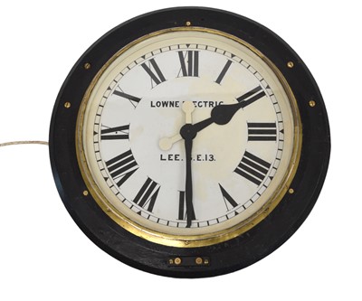Lot 292 - Lowne Electric Wall Clock