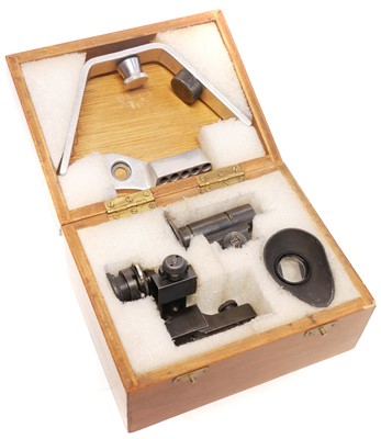 Lot 345 - Parker Hale PH25B boxed sights and rifle rest...