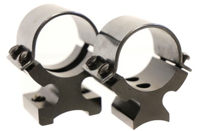 Lot 344 - Set of Weaver 1inch scope mounts for a...