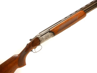 Lot 276 - Lincoln 10 Bore over and under shotgun, serial...