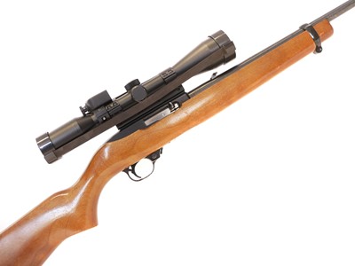 Lot 206 - Ruger 10-22 .22lr semi auto rifle, 18 inch...