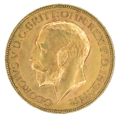 Lot 63 - King George V, Sovereign, 1911.