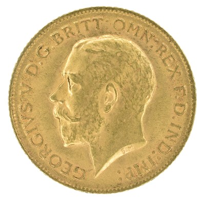 Lot 56 - King George V, Half-Sovereign, 1914.