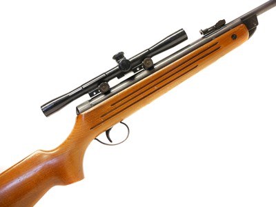 Lot 187 - BSA Meteor .22 air rifle, 18 inch barrel,...