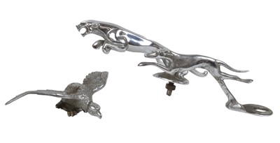 Lot 220 - Three Mid 20th Century Chrome Car Mascots