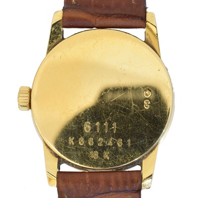 Lot 225 - A ladies 18ct gold Rolex Cellini wristwatch