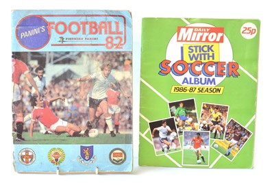Lot 247 - Two 1980's Football Sticker Albums