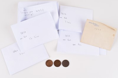 Lot 64 - Large assortment of one cent coins.