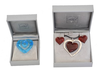 Lot 79 - A selection of Lalique jewellery