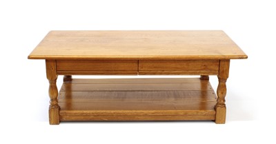 Lot 430 - Oak Coffee Table by Stephen James, Bradwell