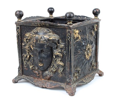 Lot 295 - Victorian Aesthetic Period cast Iron Plater or Jardiniere