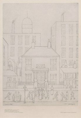 Lot 18 - L.S. Lowry R.A. (British 1887-1976)