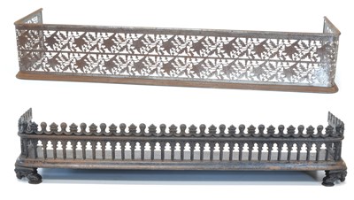 Lot 293 - Two 19th Century Fire Curbs