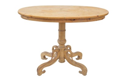 Lot 415 - Late 19th Century Continental Pine Occasional Table