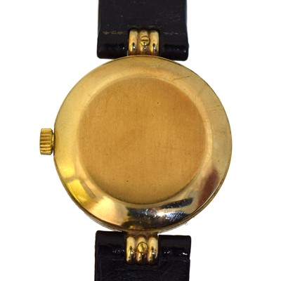 Lot 181 - A 9ct gold Bueche Girod quartz wristwatch.
