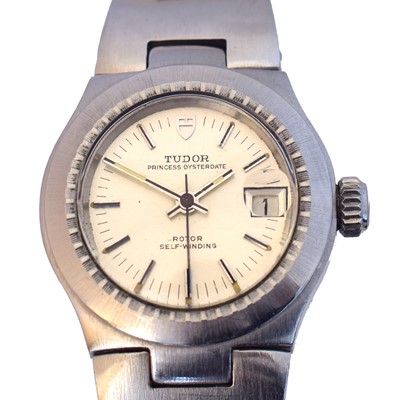 Lot 237 - A steel Tudor Princess Oysterdate wristwatch