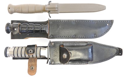 Lot 239 - Glock Austrian army knife, also a Fox Zambler...