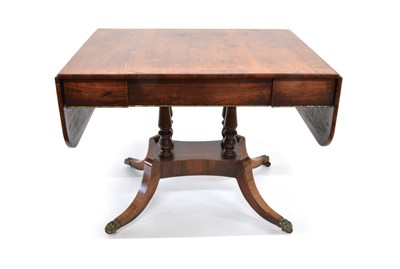 Lot 423 - Regency Rosewood Sofa Table