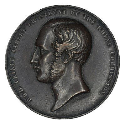 Lot 65 - A Victorian bronze Great Exhibition medal.