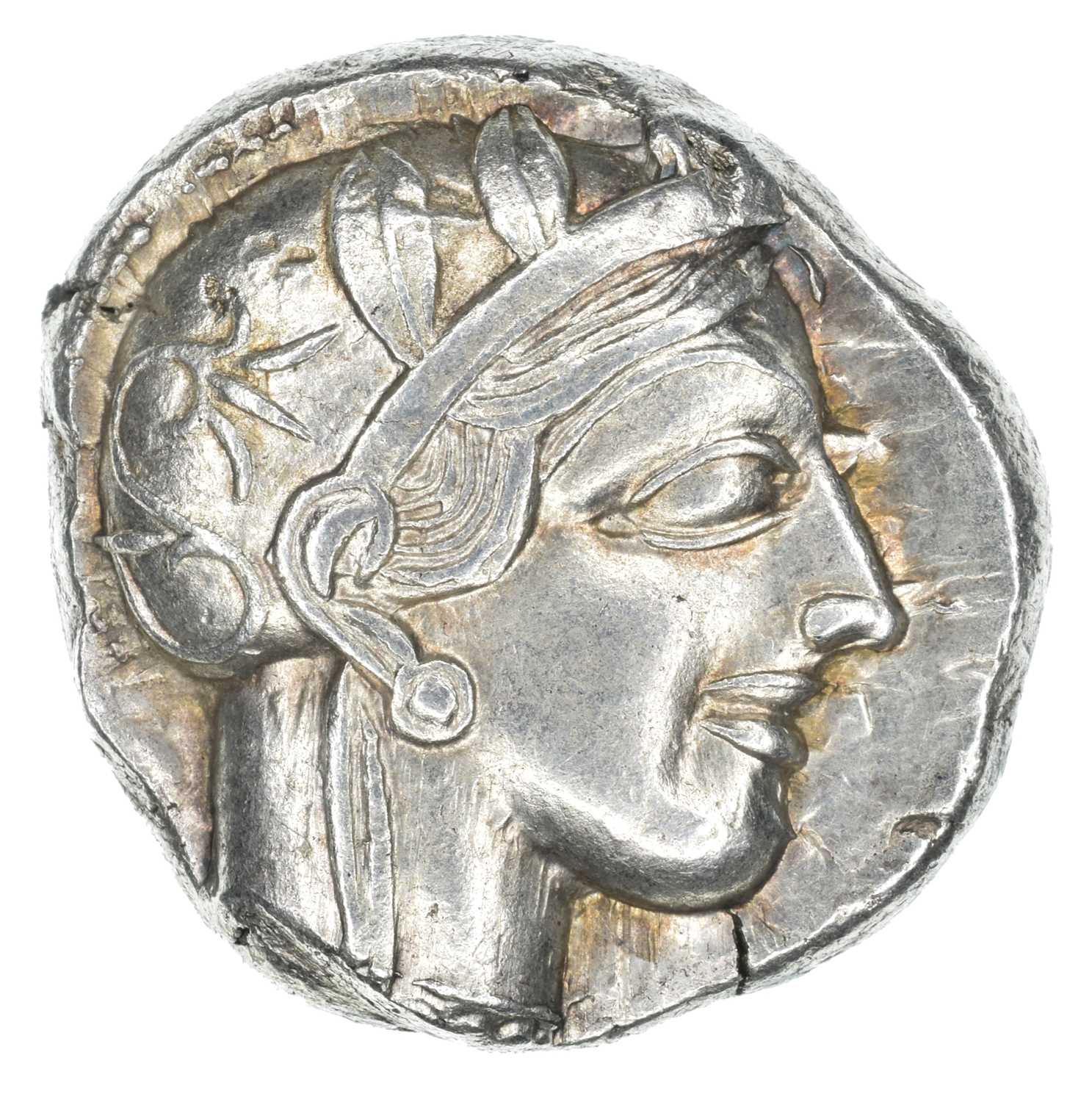 Lot 4 - Attica, Athens AR Tetradrachm, circa 449-413 B.C.