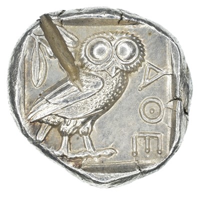Lot 4 - Attica, Athens AR Tetradrachm, circa 449-413 B.C.