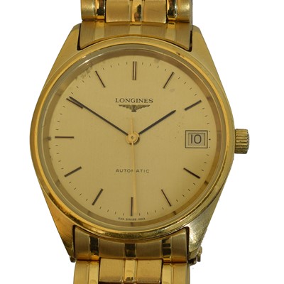 Lot 207 - A Longines automatic wristwatch