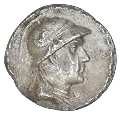 Lot 13 - Kingdom of Bactria, Eukratides I AR Tetradrachm