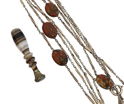 Lot 47 - A banded agate seal