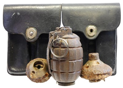 Lot 252 - Inert WWI No.5 Mk1 Mills bomb / hand grenade,...