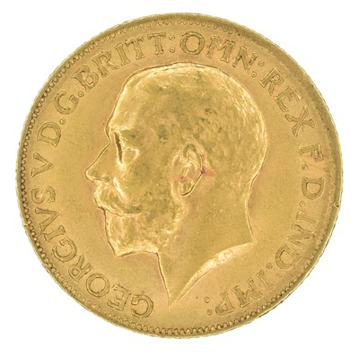 Lot 53 - King George V, Sovereign, 1912.