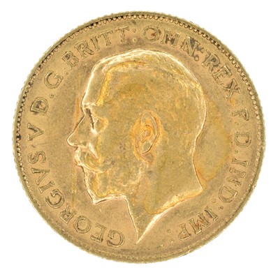 Lot 49 - King George V, Half-Sovereign, 1911.