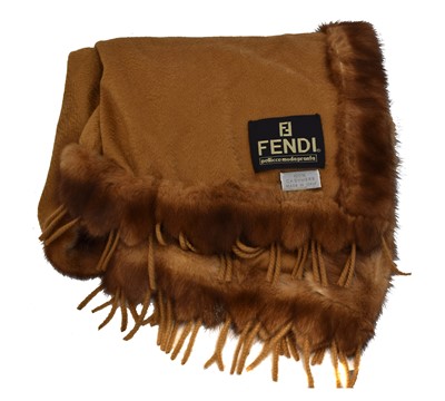 Lot 172 - A Fendi cashmere scarf/shawl