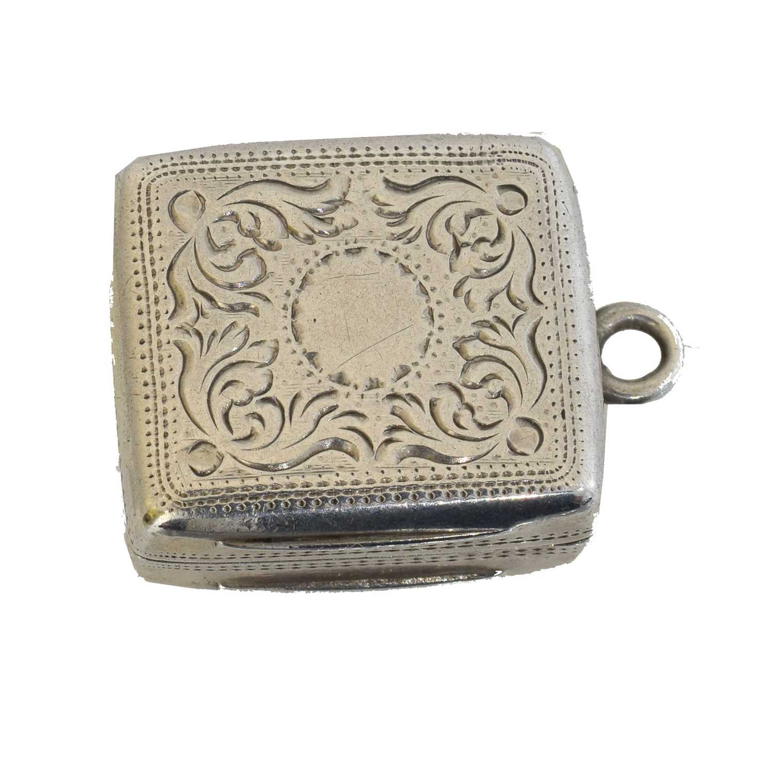Lot 128 - A George IV silver vinaigrette