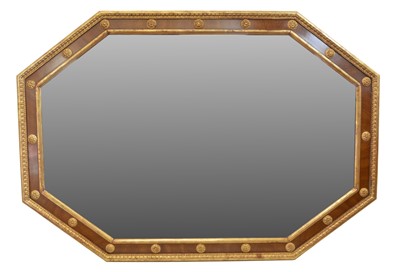 Lot 300 - Edwardian Mahogany and Parcel-Gilt Wall Mirror