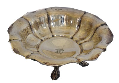 Lot 133 - An Edward VII silver fruit bowl