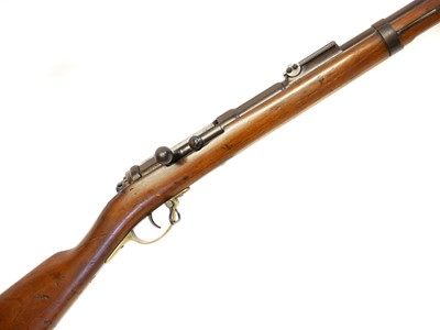 Lot 49 - Rare British manufactured Mauser 1871 pattern...