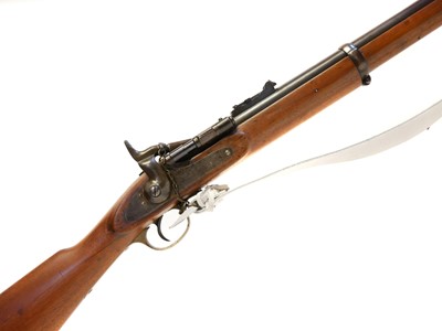 Lot 54 - Enfield MkII* three band.577 Snider rifle,...