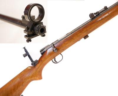 Lot 388 - Rare Galilean Magnifying Sighted BSA .22lr...