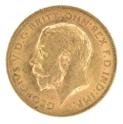 Lot 50 - King George V, Half-Sovereign, 1911.