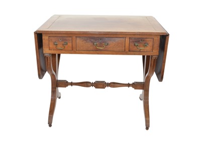 Lot 376 - George III Mahogany Sofa Table