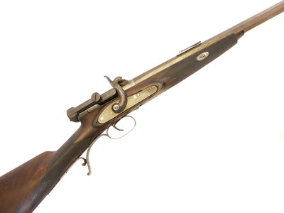 Lot 41 - Calisher and Terry patent 52 bore percussion...