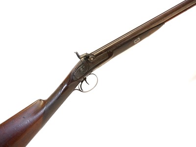Lot 96 - Bagshaw percussion 20 bore side by side double...