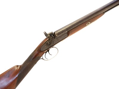 Lot 101 - Murdoch percussion 12 bore side by side double...