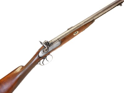 Lot 76 - Belgian percussion Cape rifle / shotgun by V....