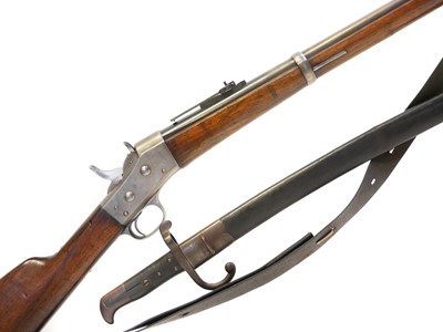 Lot 37 - Danish Remington 11.7x51R M.1867 rolling block...