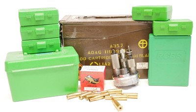 Lot 567 - 8x60R Kropatschek reloading tools and...