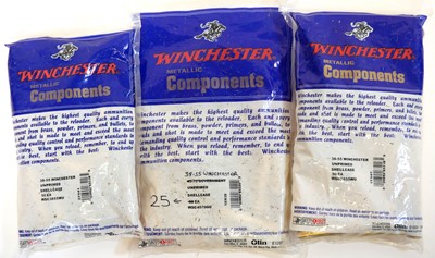 Lot 575 - 38-55 Winchester brass cases, x 125 new and...