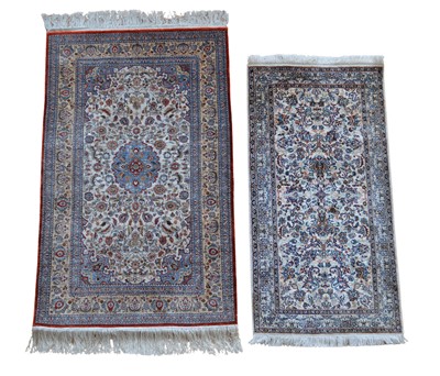 Lot 447 - Two Modern Persian Rugs