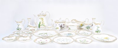 Lot 205 - "Stafford Flowers" Part Tea & Dinner Service by Spode